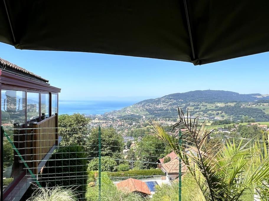 Swiss Chalet - Mountain And Lake View Blonay Eksteriør bilde