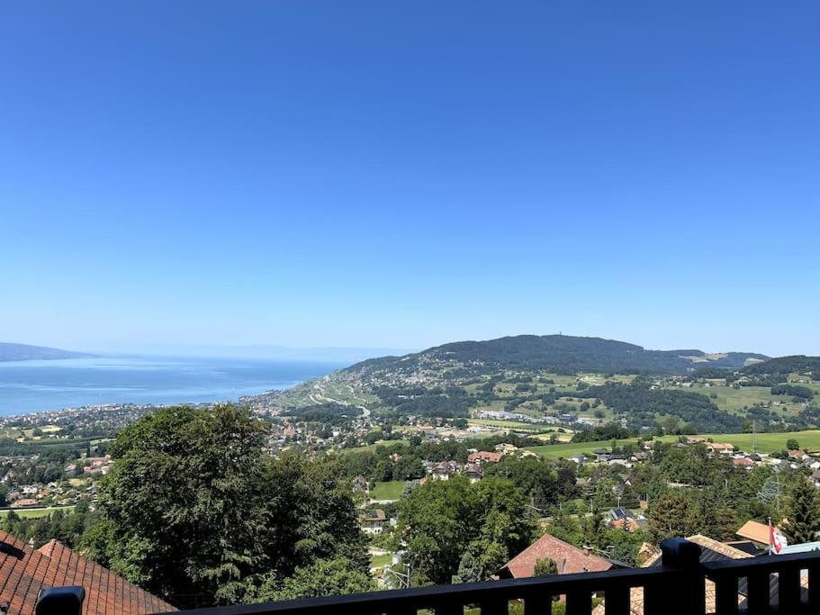 Swiss Chalet - Mountain And Lake View Blonay Eksteriør bilde